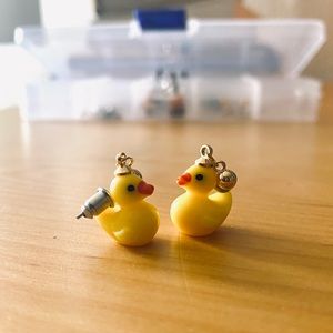 Rubber Ducky Earrings